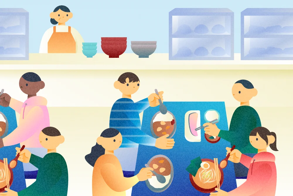 夕食のイメージ